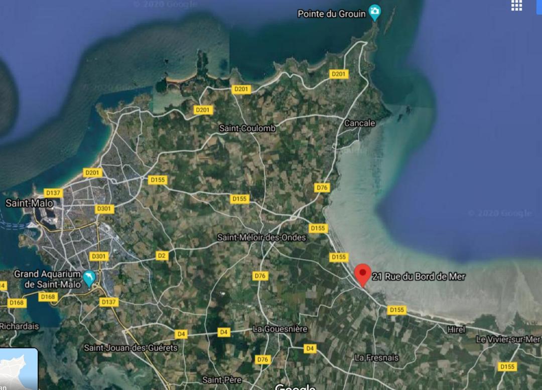 Comme Un Poisson Dans L'Eau - Cote Mer -Belle Vue Mer Saint-Benoît-des-Ondes Zewnętrze zdjęcie